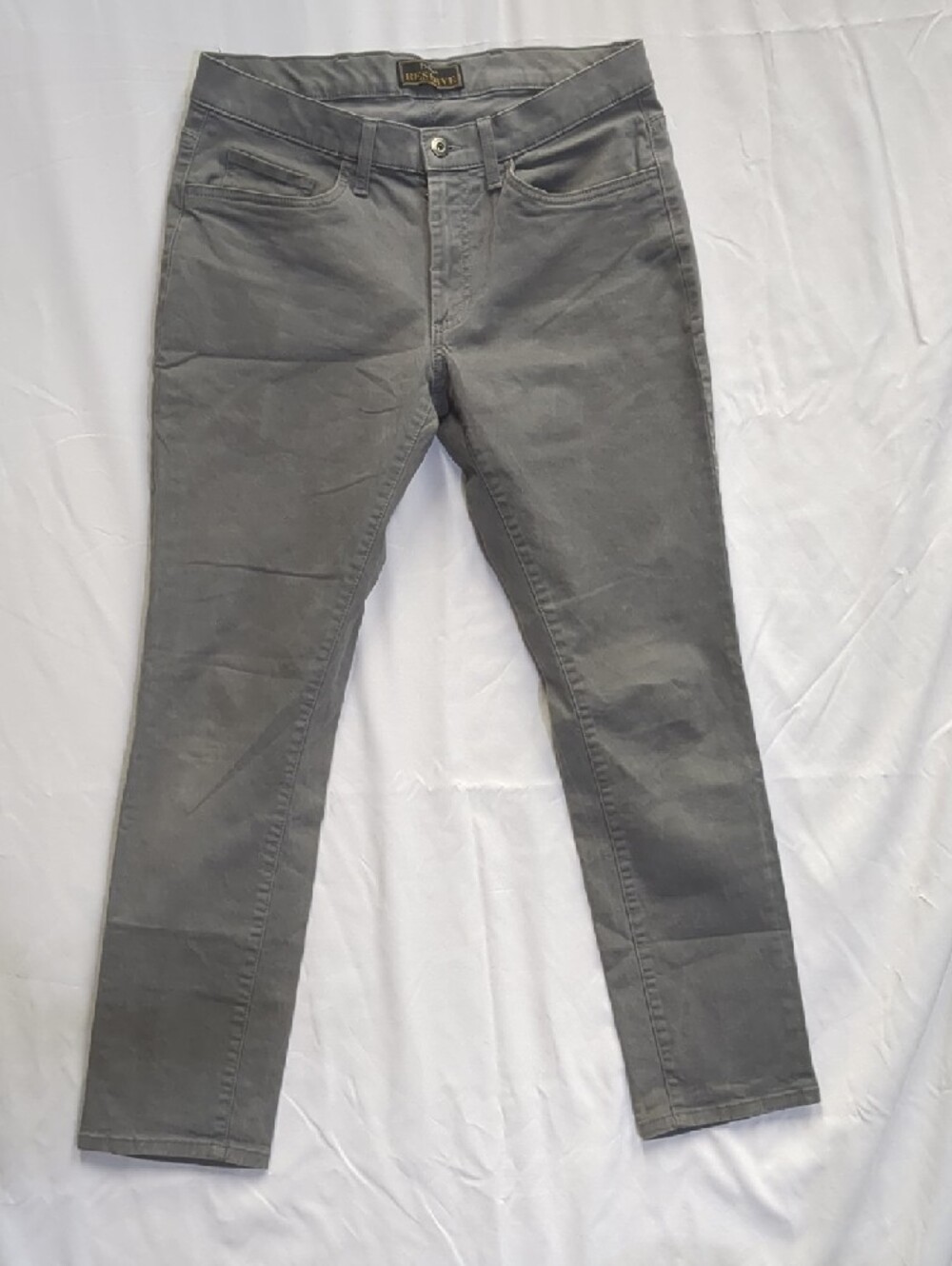 Jos. A. Bank Graphite Tailored Fit Straight Leg Jeans - Size [32 X 30]